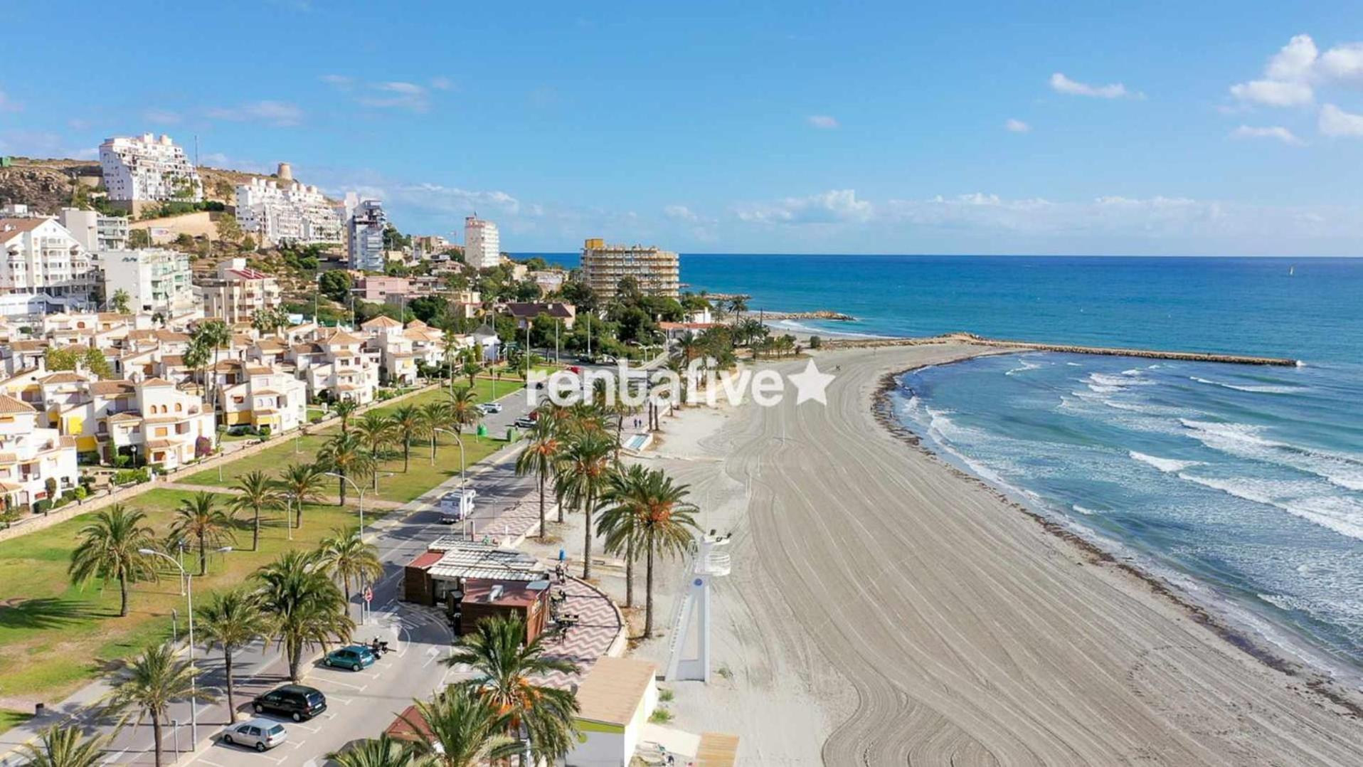 Rentafive Varadero Con Piscina Playa Y Terraza Санта Пола Экстерьер фото