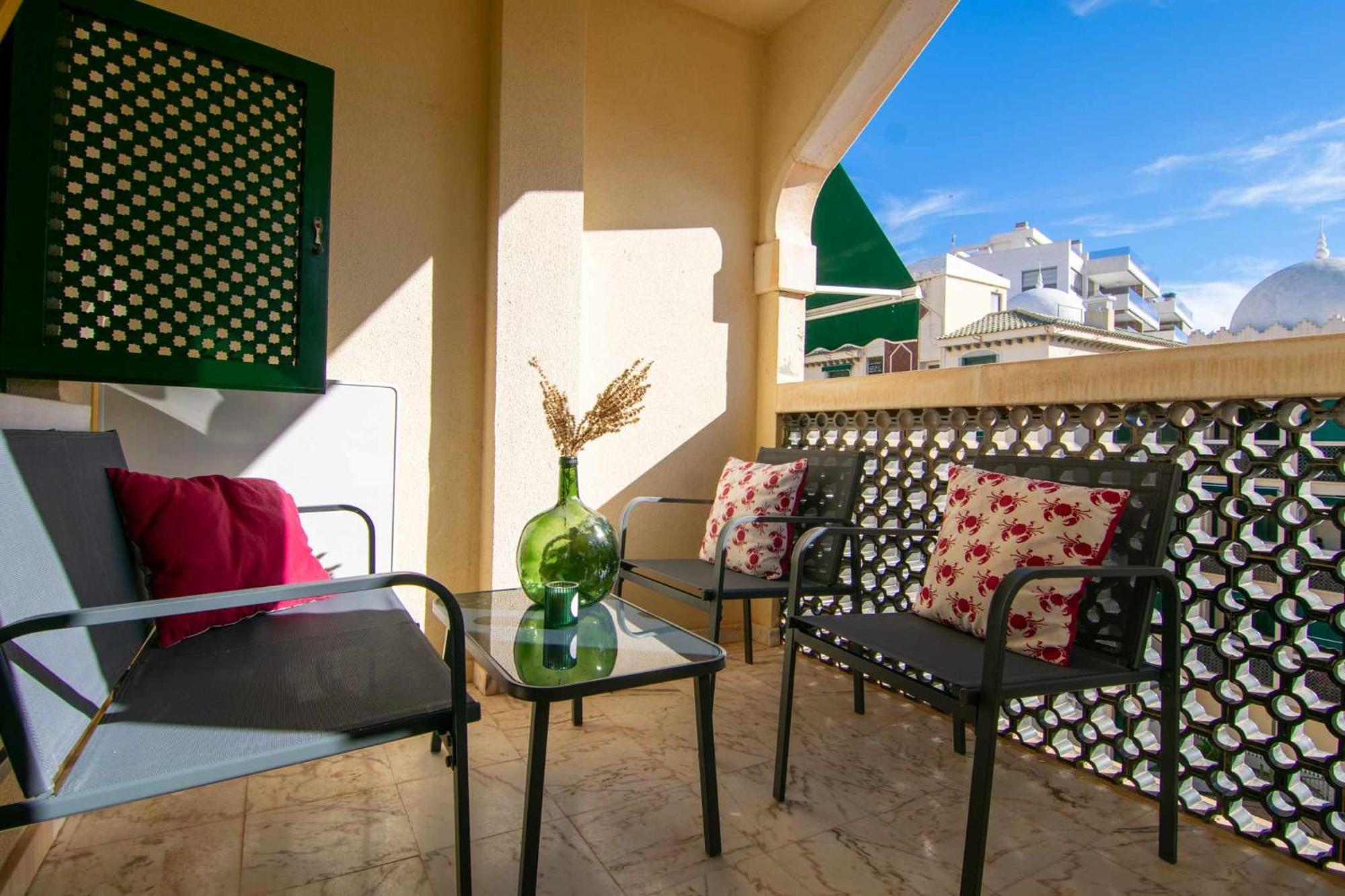 Rentafive Varadero Con Piscina Playa Y Terraza Санта Пола Экстерьер фото